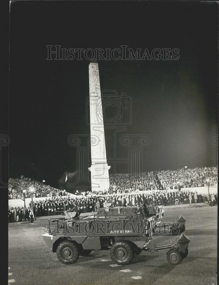 1982, Bastille Day Parade Passes Place de la Concorde - KSK01863 - Historic Images
