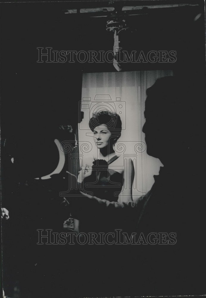 1963 Press Photo Princess Soraya - KSK01925 - Historic Images