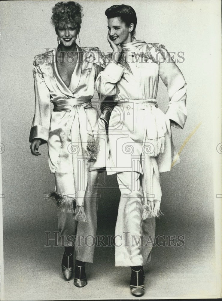 1978 Press Photo Jean-Louis Scherrer Pajamas - KSK02473-Historic Images