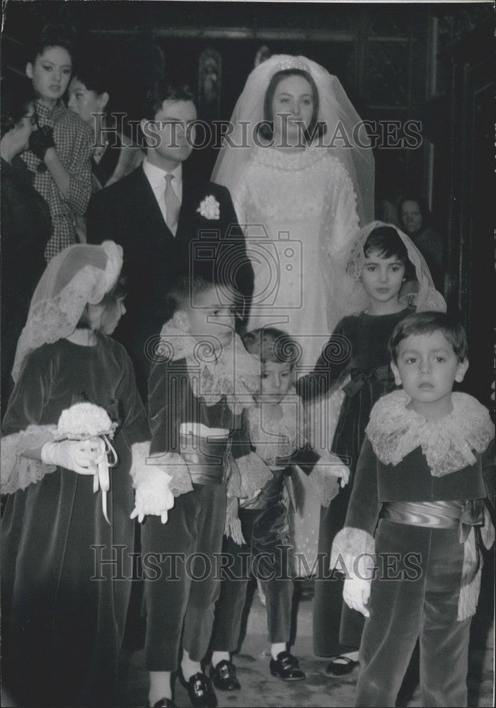 1962 Press Photo Princess Murat Becomes a Countess - Historic Images