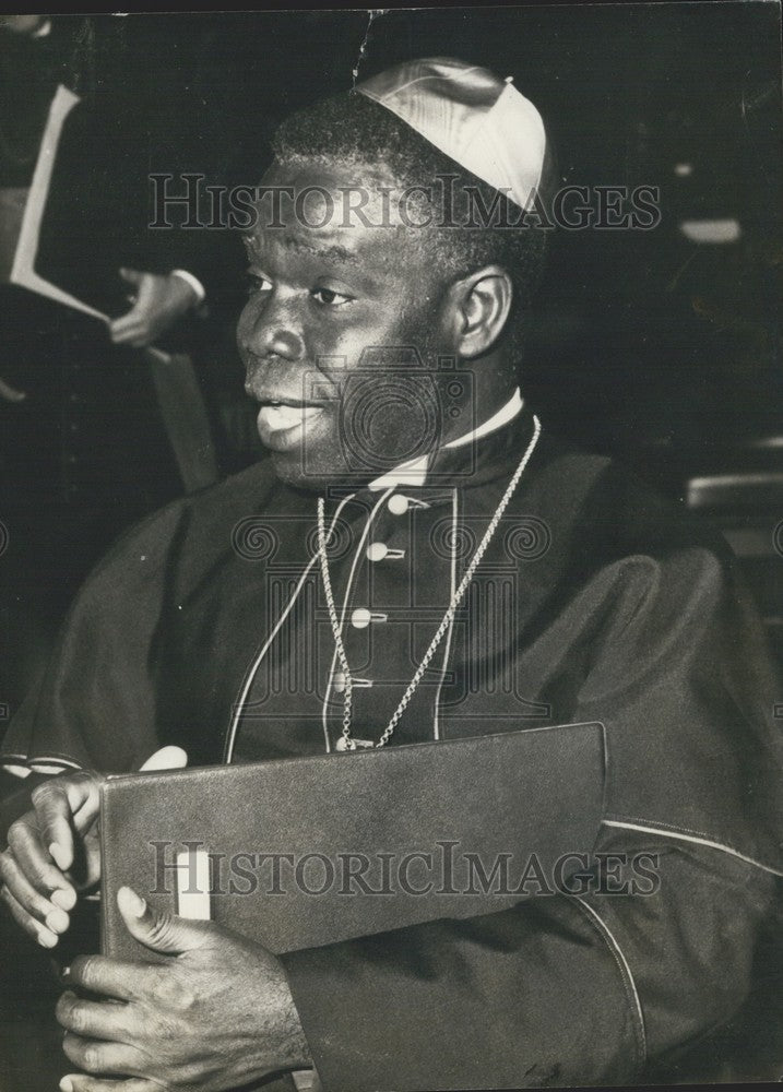 1977 Press Photo Cardinal Emile Biayenda - Historic Images