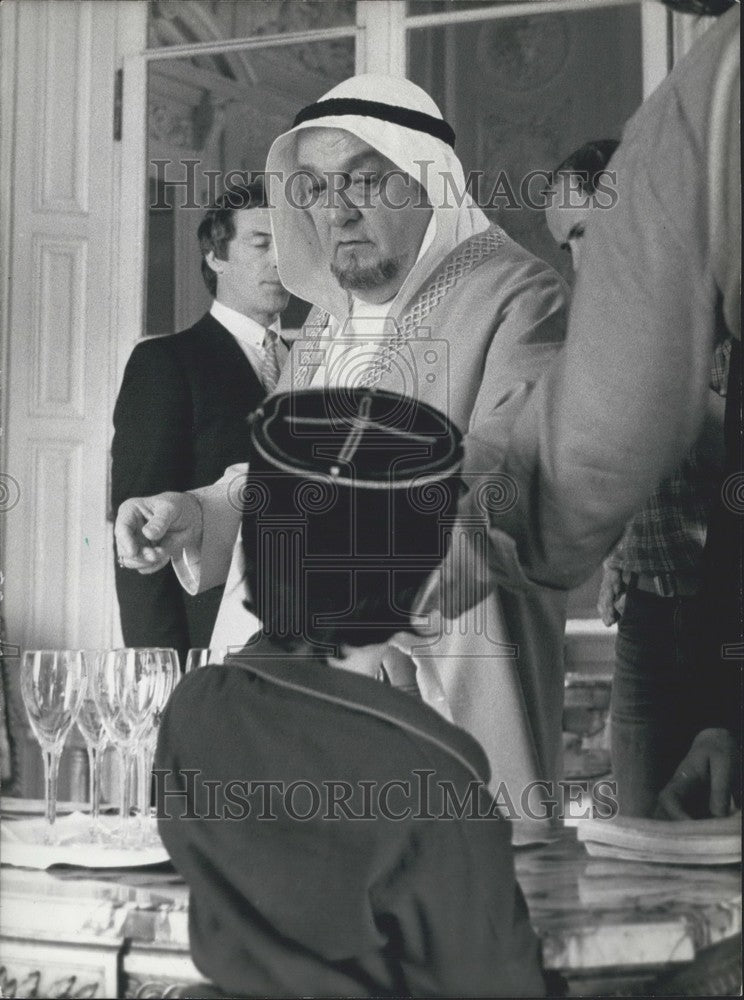 1981 Press Photo Bernard Blier Plays Emir Abdullah - Historic Images