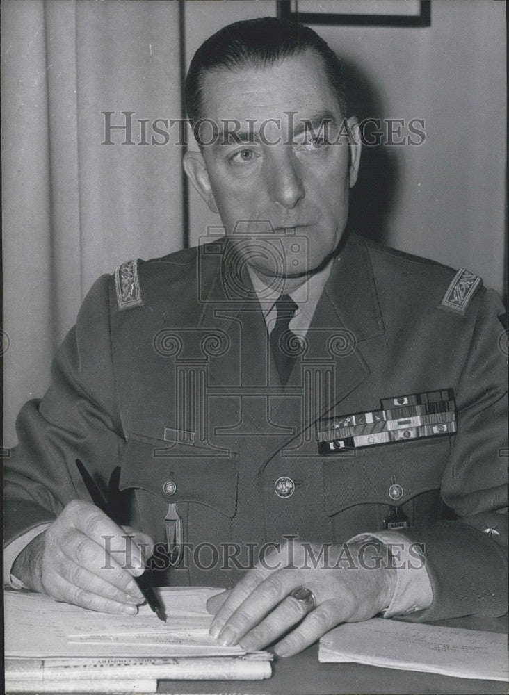 1971 Press Photo General de Boissieu Named Army Chief of Staff - KSK03611-Historic Images