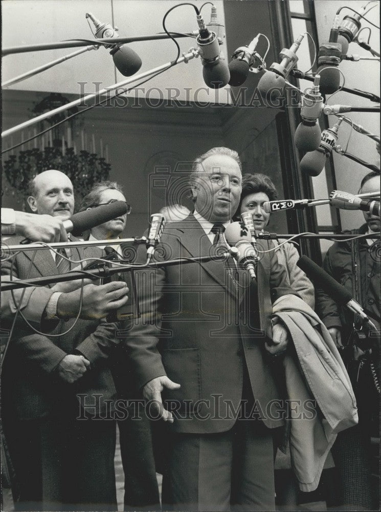 1978, Georges Seguy at the Elysee Palace - KSK03863 - Historic Images