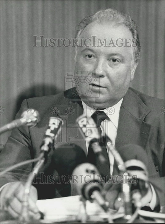 1979 Press Photo Georges Seguy's Fiery Return - Historic Images