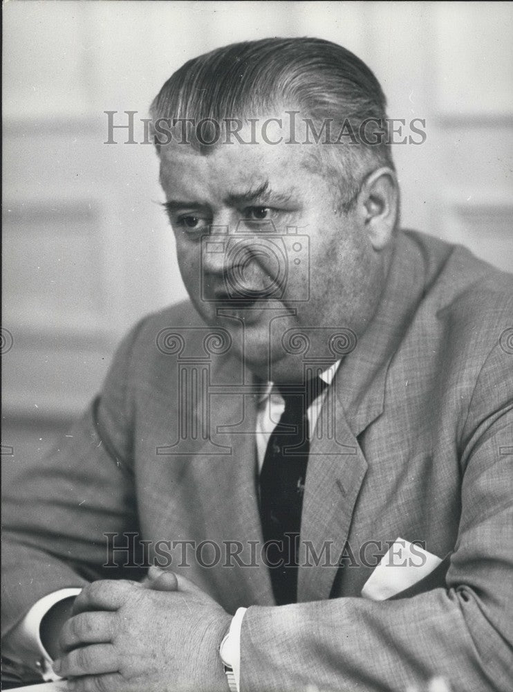 1965 European Free Trade Association President Per Haekkerup - Historic Images