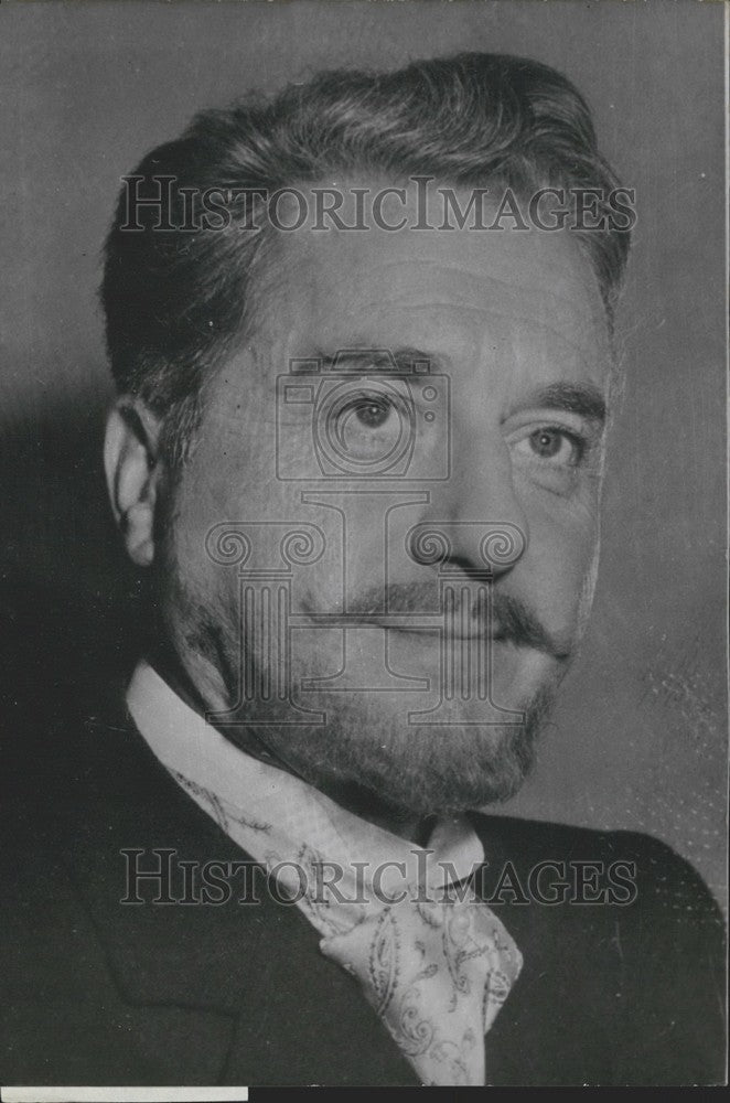 Press Photo French Screen, Stage Actor Claude Dauphin - KSK04123 - Historic Images