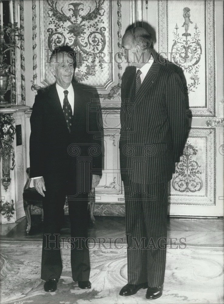 1979 Press Photo Ambassador of Iran Chamseddine Amiralai - KSK04221-Historic Images