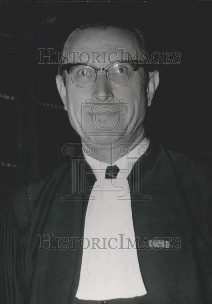 1967 Press Photo Claude Lussan Is President of the Lawyers' Order - KSK04313-Historic Images