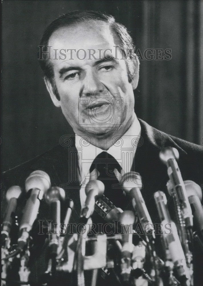 1971 Press Photo American Senator George McGovern From South Dakota - Historic Images