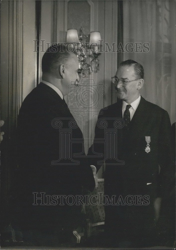 1962 Press Photo Mr. John Withney Awarded Legion of Honor - KSK04553 - Historic Images