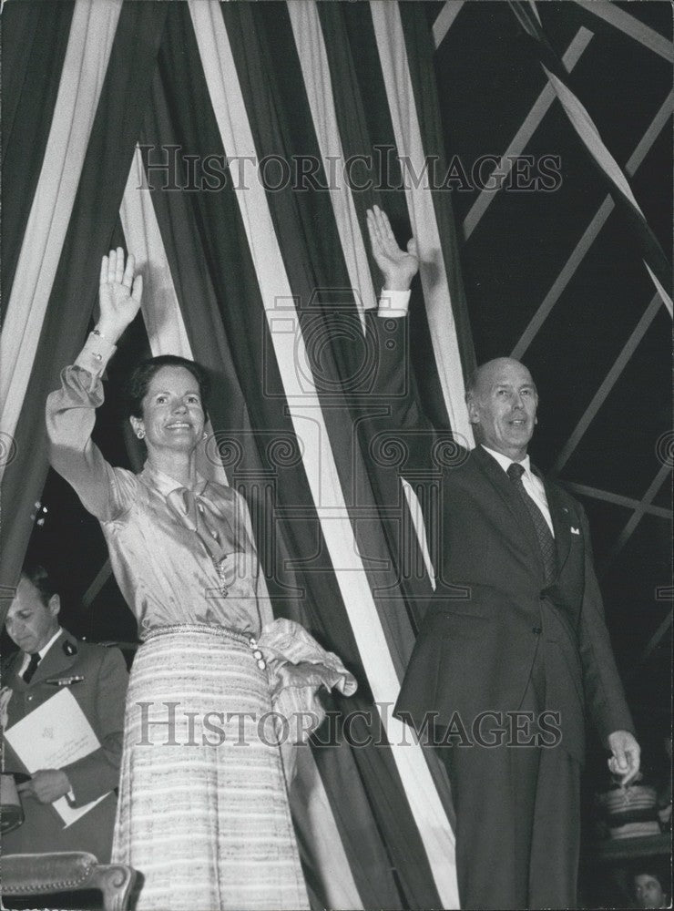 1979, President Giscard D&#39;Estaing and Wife Visit Alsace - KSK04805 - Historic Images