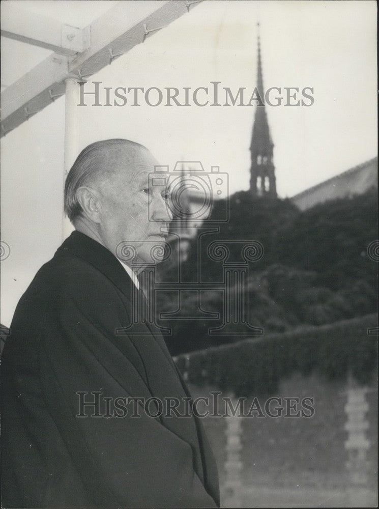 1963, Konrad Adenauer - KSK04931 - Historic Images