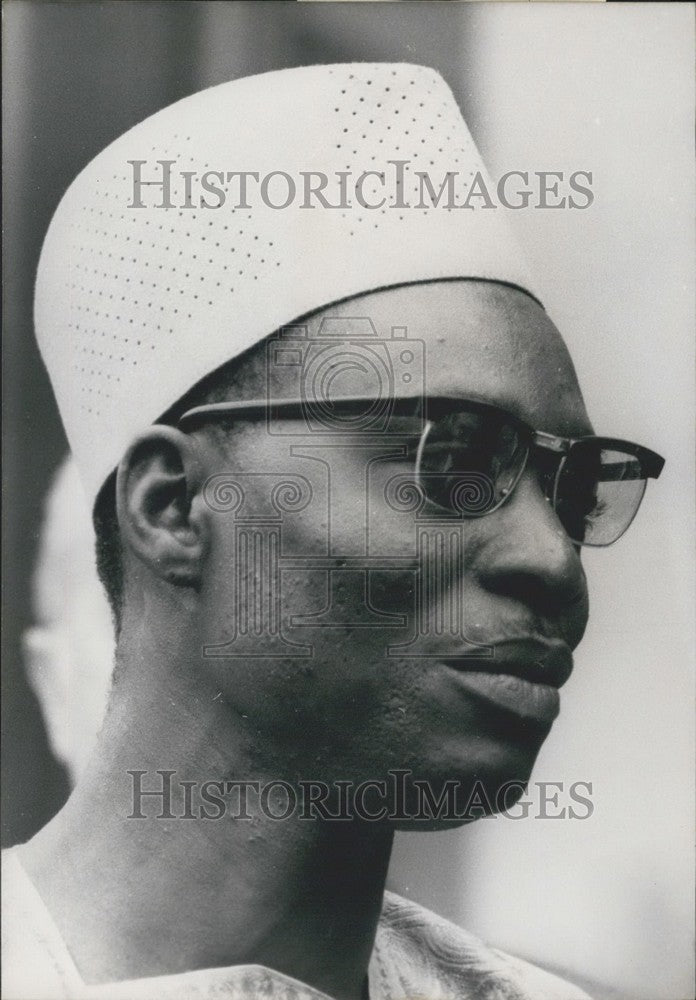 1970 Portrait of Mali President Moussa Traore - Historic Images