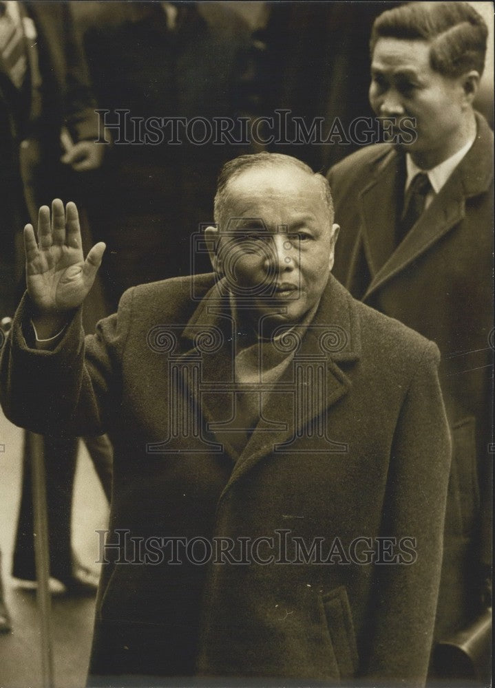 1973 Press Photo Nguyen Duy Trinh Attends Vietnam Peace Conference - KSK05359-Historic Images