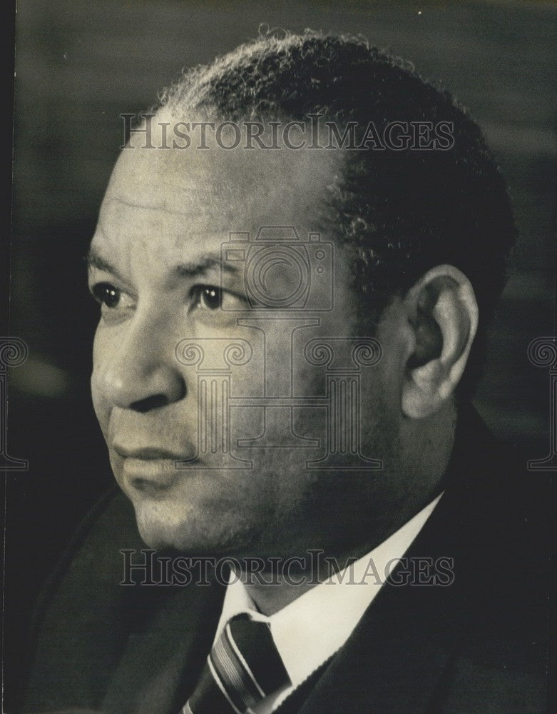 1974 Press Photo Portrait of Africa's UNESCO Director Amadou Mahta M'Bow - Historic Images