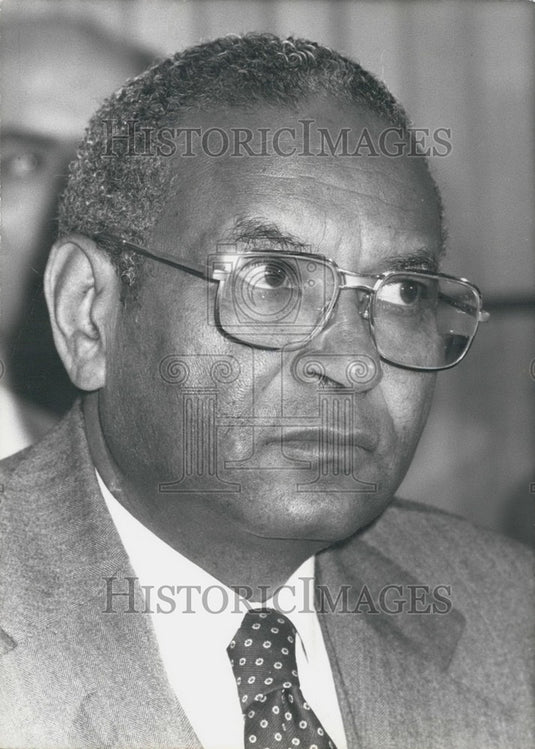 Press Photo Portrait of UNESCO General Director Amadou Mahta M'Bow - KSK05497 - Historic Images