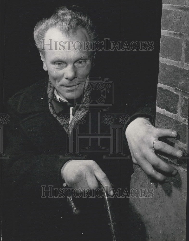 Press Photo Willi Maßmann - Blind Boxer - Historic Images