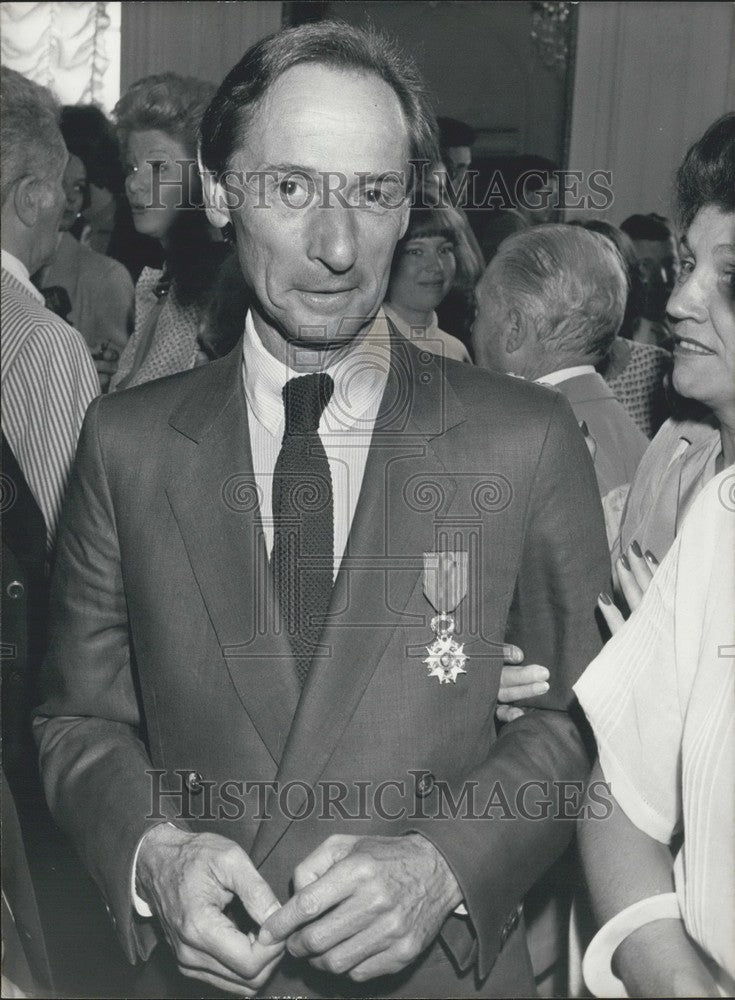 1979 Press Photo Marc Bohan, Artistic Director for Dior - Historic Images