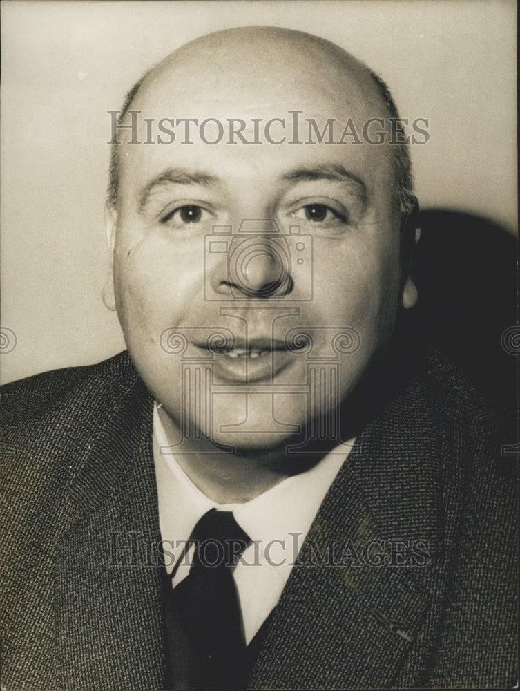 1967 Press Photo Police Chief Gustave Jobard - KSK06475-Historic Images