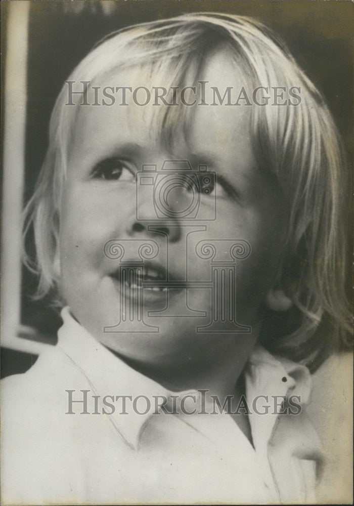 1971 Press Photo Three-Year-Old Prince Johan Friso - Historic Images