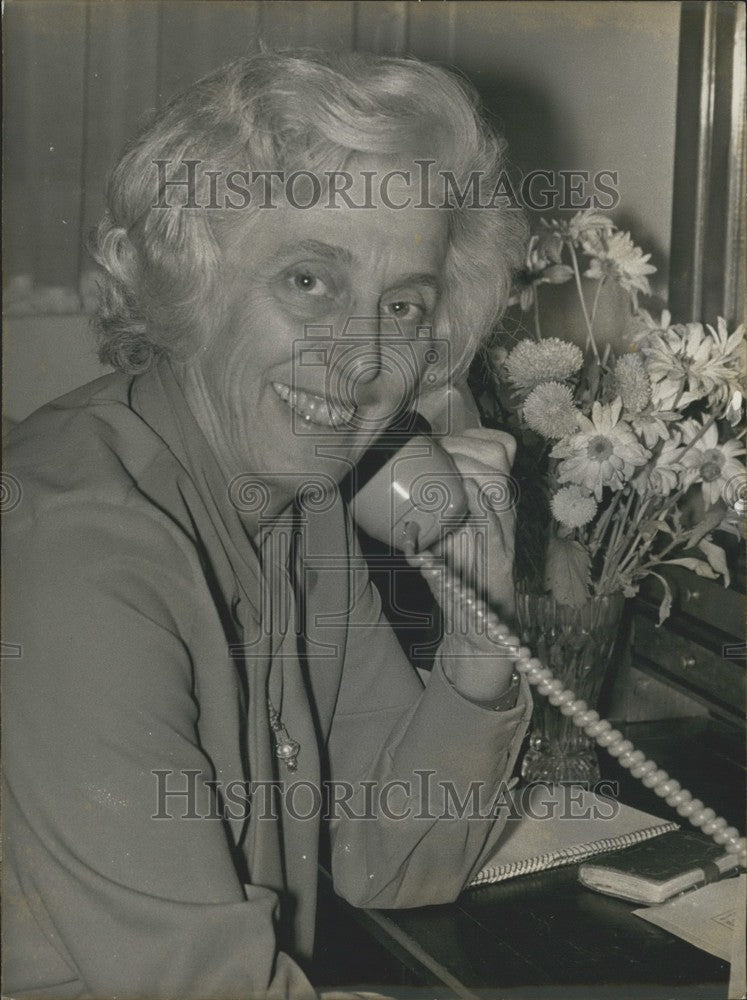 1972, France's Ambassador in Panama Marcelle Campana - KSK07231 - Historic Images