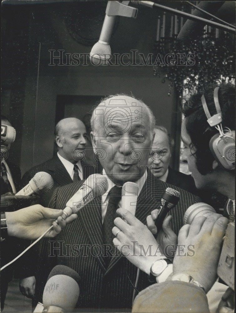 1973 President of the National Assembly Achille Peretti - Historic Images