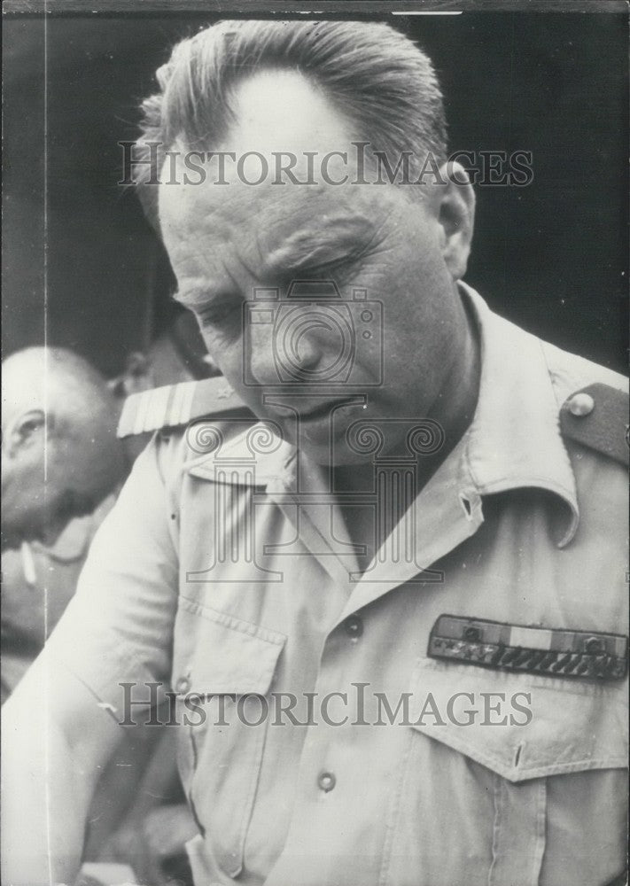 1961, Portrait of General Paul Manuxem - KSK07775 - Historic Images