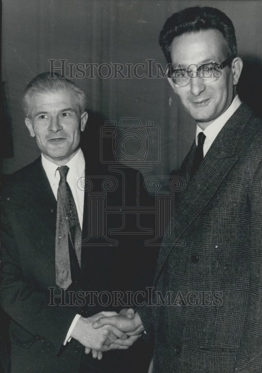 1938, Claude Mauriac, Felicien Marceau - KSK07815 - Historic Images