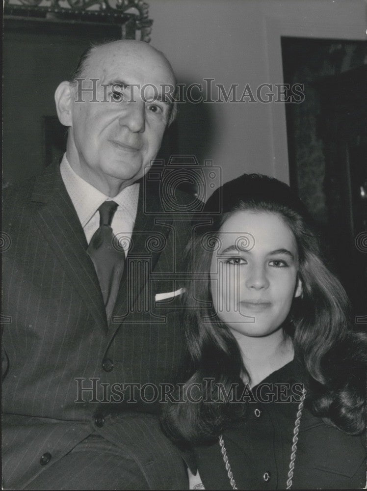 1970 Press Photo Director Leonide Moguy and Katia Moguy - KSK07971-Historic Images