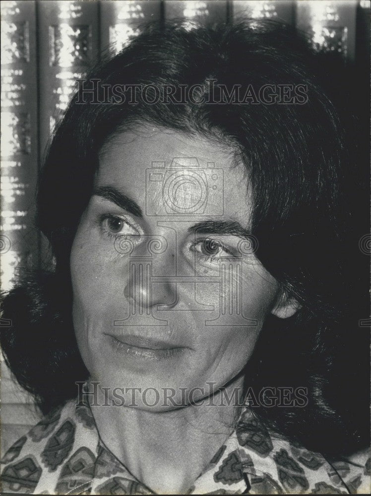 1974, Portrait of Micheline Chaban-Delmas - Historic Images