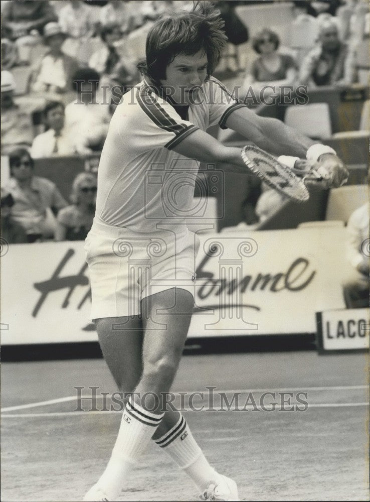 1979, America's Jimmy Connor at the French Open - Historic Images