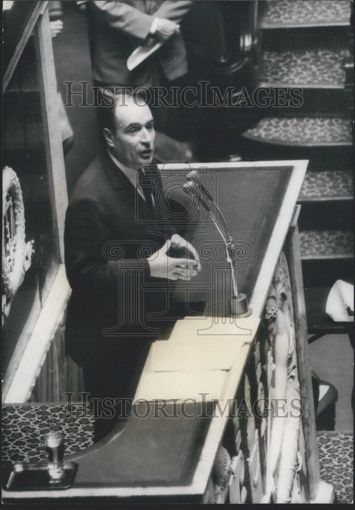 1967, Francois Mitternad, French Parliament - Historic Images