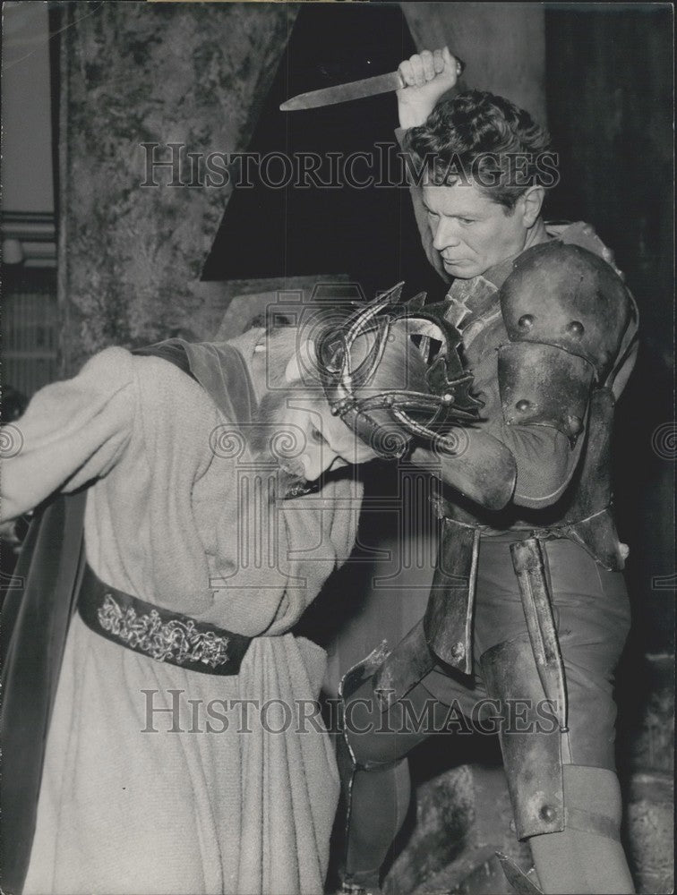 1959, Alain Cuny and Jean-Louis Barrault Rehearsing - Historic Images