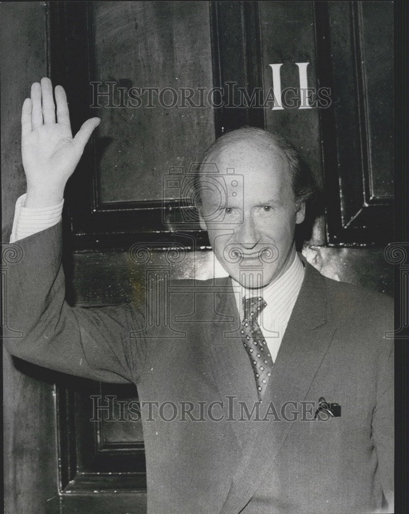 1972 Press Photo Anthony Barber, Chancellor of Exchequer-Historic Images