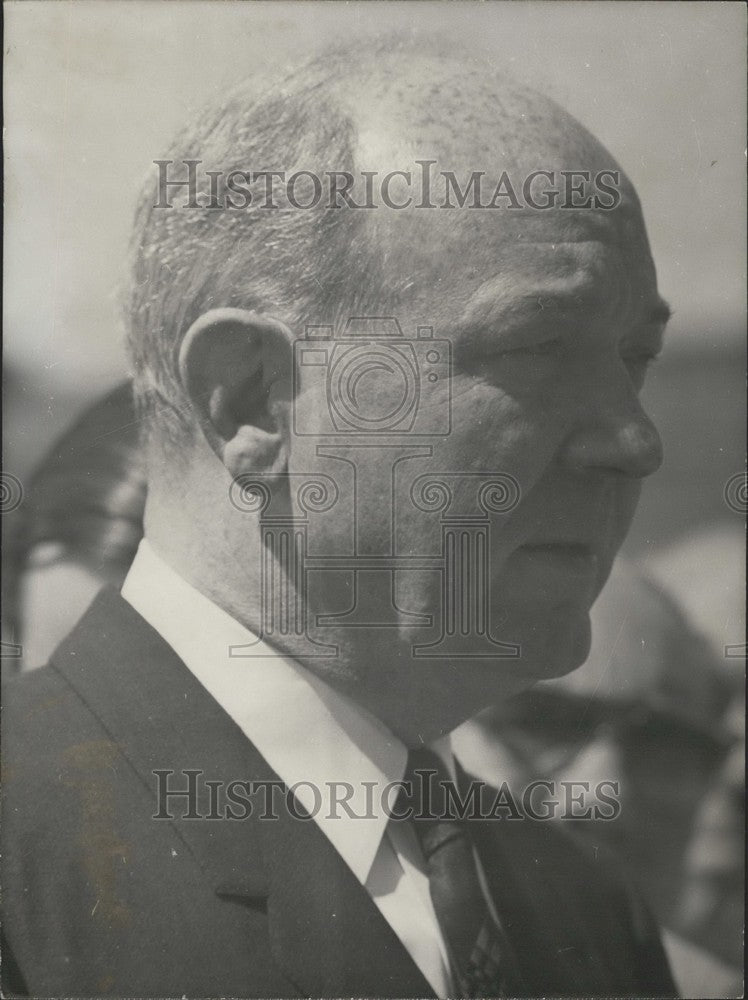 1962 Press Photo Dean Rusk Arrives in Geneva to Conclude Laos Agreement - Historic Images