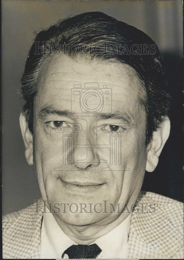 1980 Press Photo Presidential Candidate Michel Crepeau - Historic Images