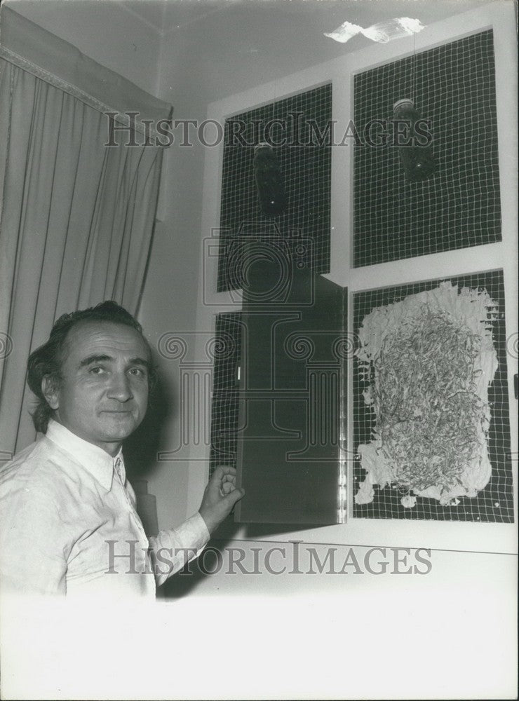 1975, Michel Magne at Home - Historic Images