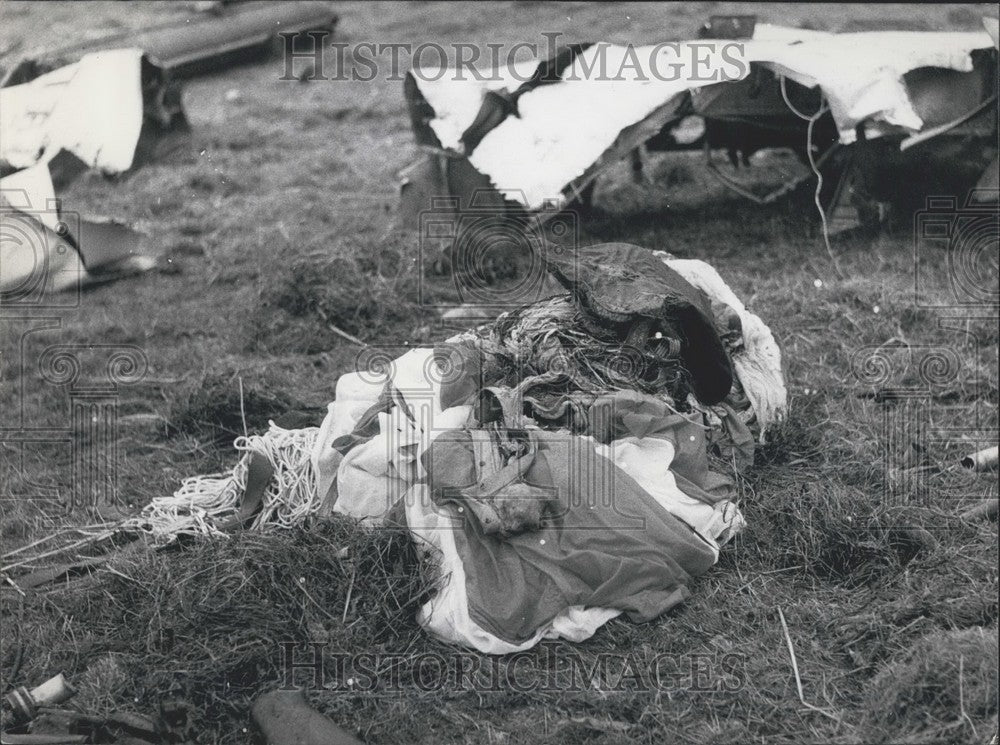 1955 Scene of Accident of the Catastrophe of Freudenstadt. - Historic Images