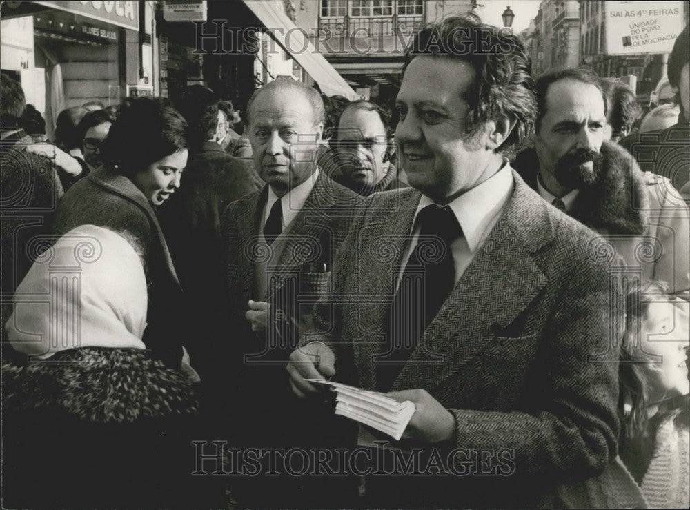 1975 Press Photo Secretary general of the socialist party Mario soares - Historic Images