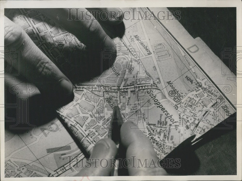 Press Photo Nuremberg town-council changed the name of the Fuerer-Street-Historic Images