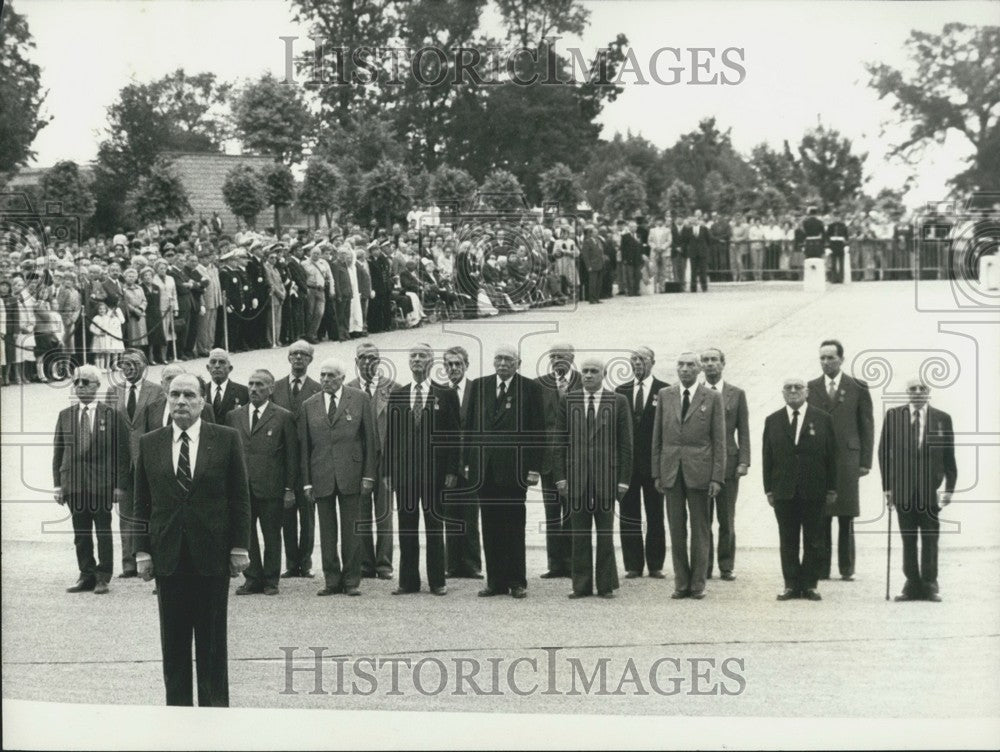 1981, Francois Mitterrand, Mount Valerien Ceremonies, June 18 Appeal - Historic Images