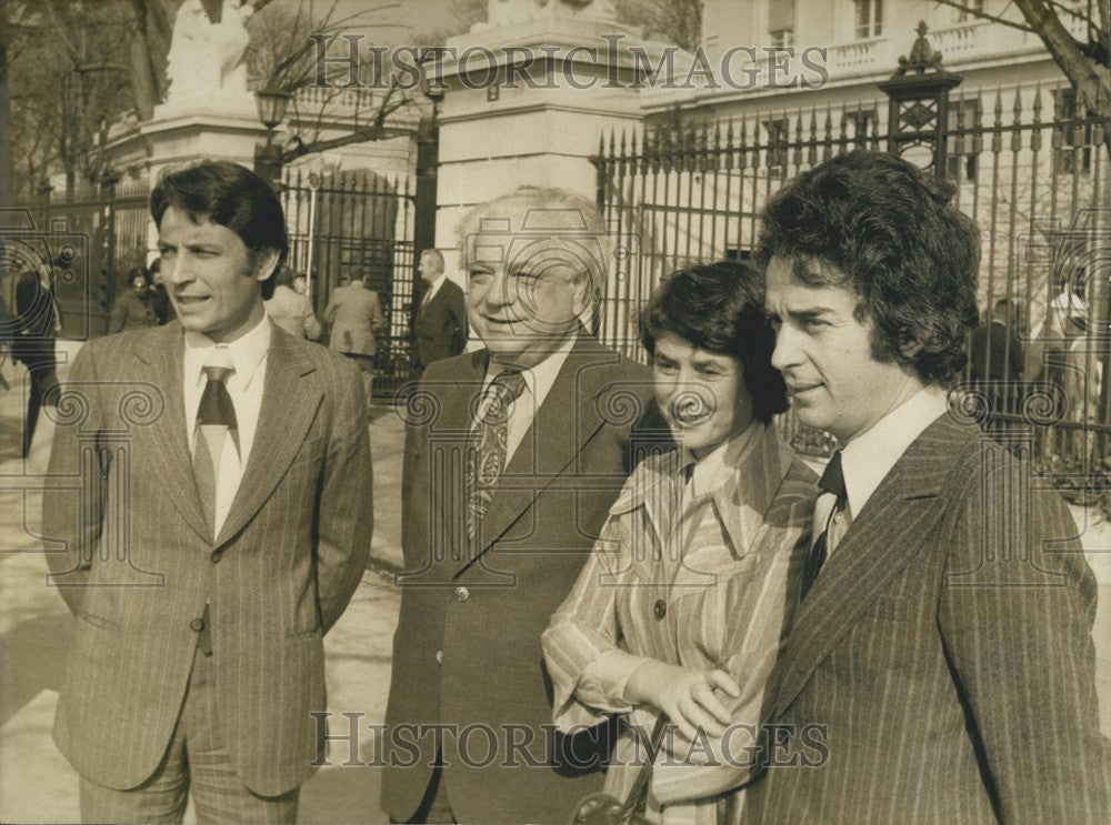 1977 Press Photo R. Ballanger, Rene Piquet, Francette Lazard, & Claude Labres - Historic Images
