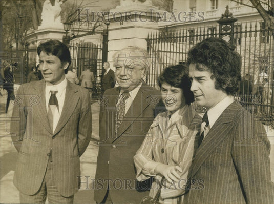 1977 Press Photo R. Ballanger, Rene Piquet, Francette Lazard, & Claude Labres - Historic Images