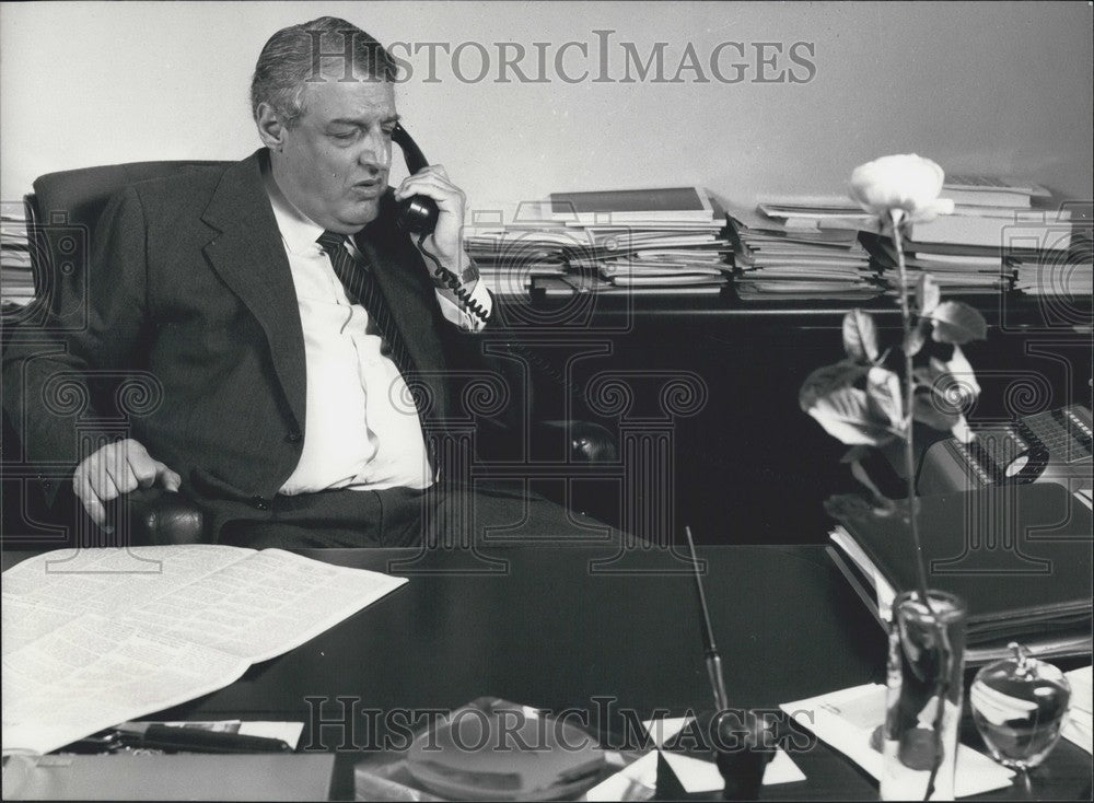 Press Photo Hans Bar-Historic Images