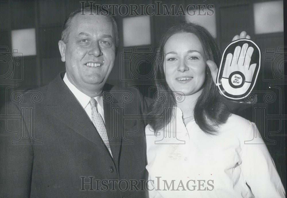 1970, Werner Figgen for "Campaign Against the '70 Accident" - Historic Images