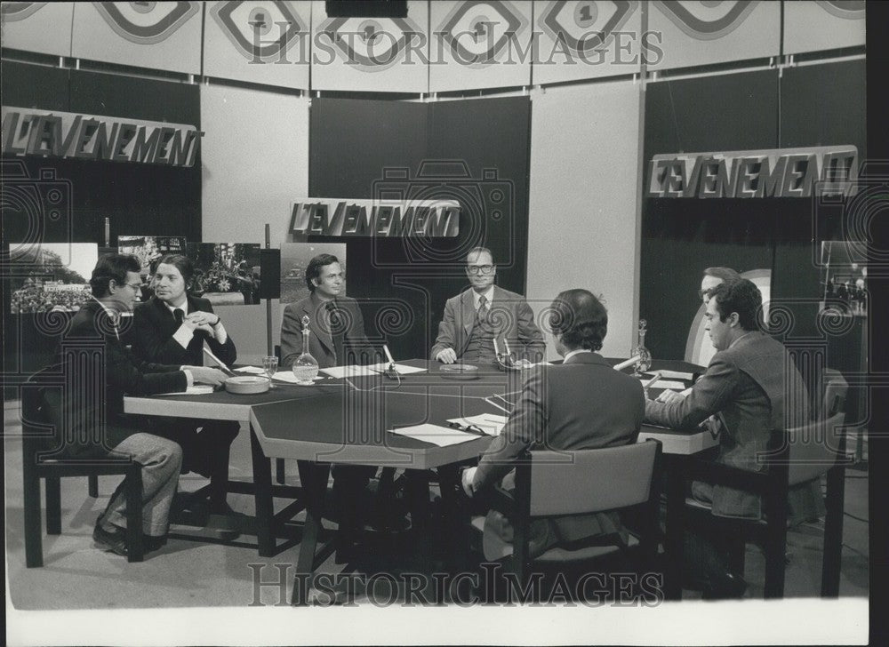 1976, Jacques Chirac During L'Evenement Television Interview - Historic Images