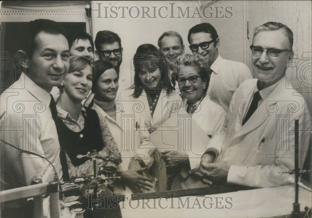 1970, Physiology &amp; Medicine Nobel Prize Winner Dr. Ulf Von Euler - Historic Images