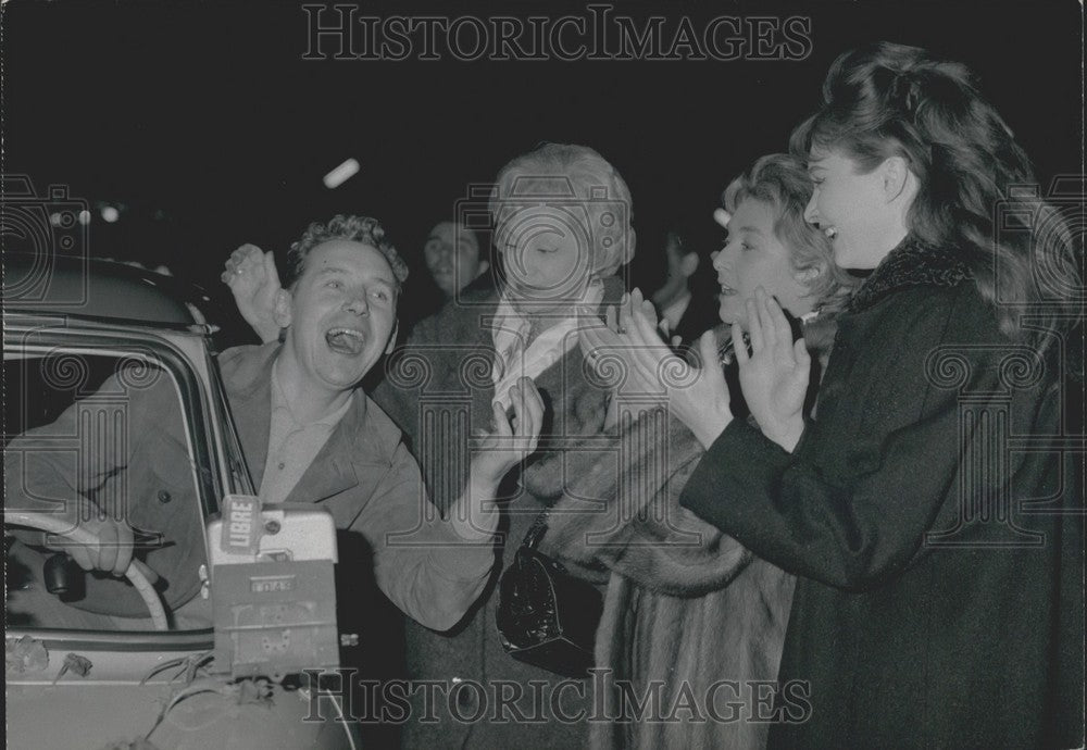 Press Photo Pierre Perrin Sings, Aimee Mortimar, Mick Michyel, & Danik Patisson - Historic Images
