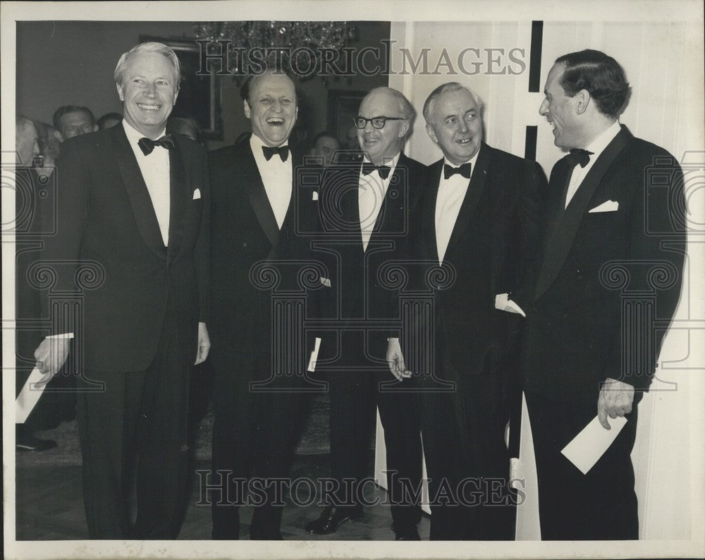 1968, United Nations Association Dinner at No. 10 Downing St - Historic Images
